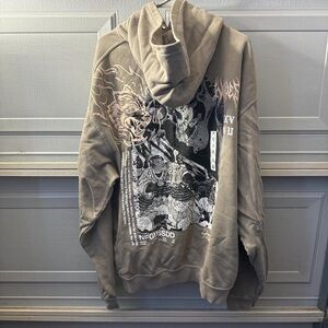 Darc Sport Tan Graphic Hoodie